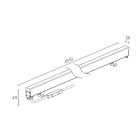 L&L LUCE E LIGHT - RIO1.2 12W 24VDC 2800K DIF 1010MM