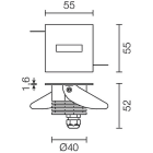 L&L LUCE E LIGHT - STEP OUTSIDE6.3 2W 500MA 3000K ASS BIA