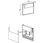 L&L LUCE E LIGHT - STEP OUTSIDE7.0 3.5W 24VDC 3000K ANTR