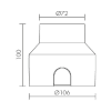 Miniatura Dimensioni prodotto 1