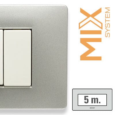 MASTER - MIX PLACCA 5 POSTI ALUMINIUM