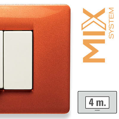 MASTER - F.PROD. MIX PLACCA 4 P ARANCIO TIBET