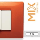 MASTER - MIX PLACCA 7 POSTI ARANCIO TIBET