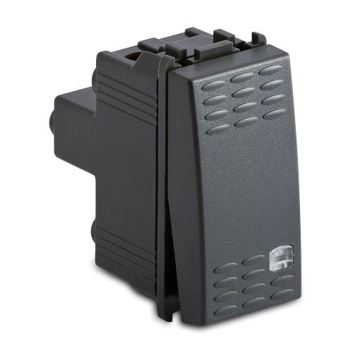 MASTER - MODO DEVIATORE TASTO LUCE 1P 16AX GRIGIO