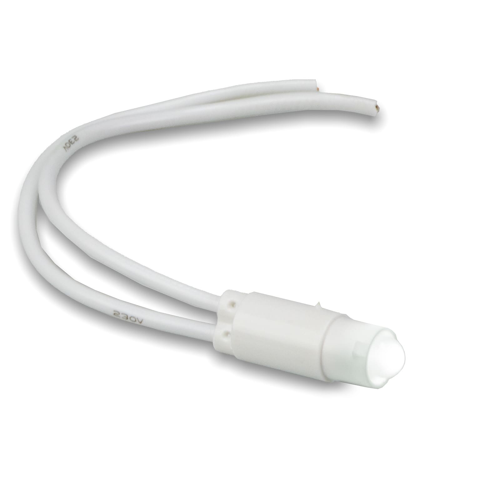 MASTER - LAMP.SPIA LED BIANCO 110-230V CAVO 100MM
