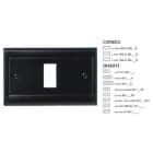 MASTER - CORNICE METAL.LISCIO NERO
