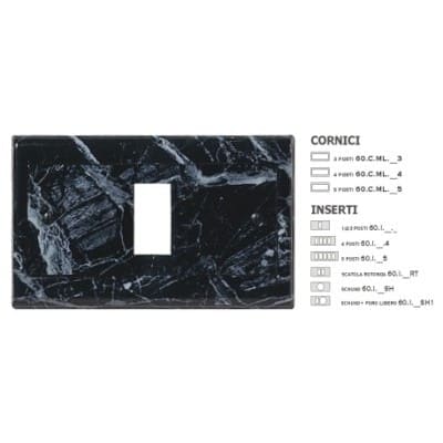 MASTER - CORNICE MARMO SICILIA 3P