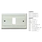 MASTER - INSERTO LACCATO BIANCO 4 FORI