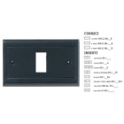 MASTER - INSERTO GRIGIO ANTR.5 FORI