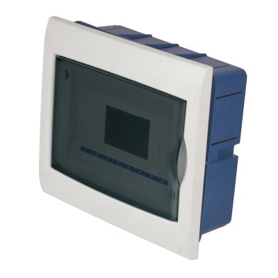 MASTER - C.INCASSO 8MOD.P.TRASPAR. IP40