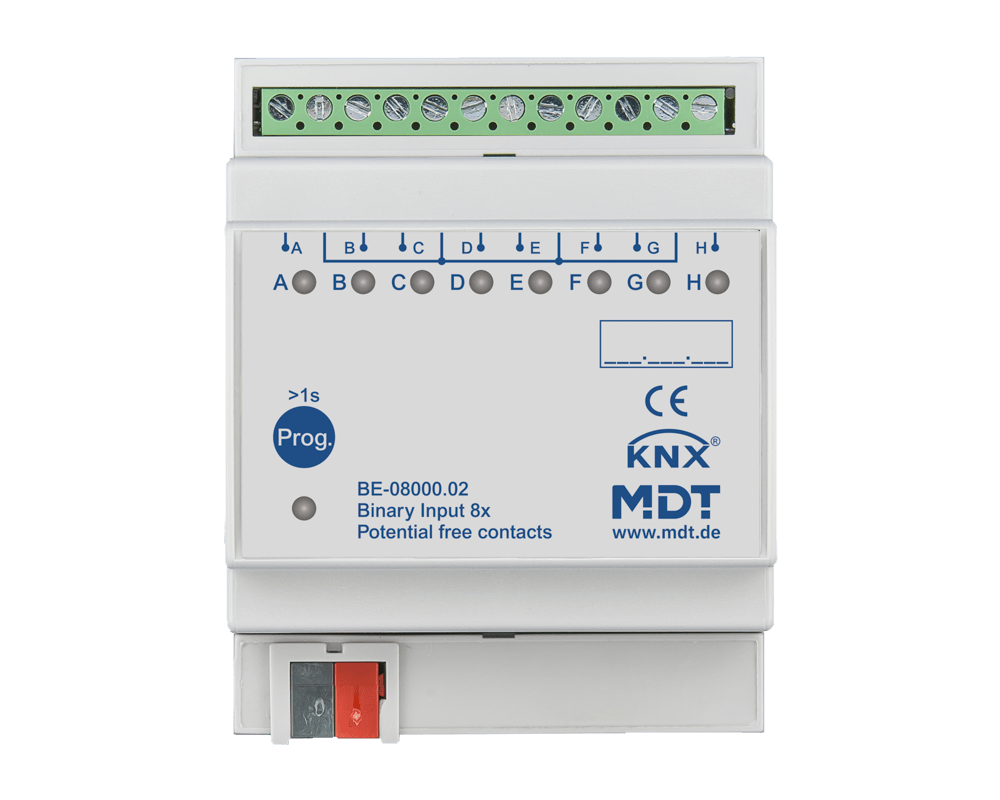 MDT - Ingresso Binario KNX 8 can.