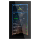 MDT - Touch KNX Smart Plus in vetro nero, 6", KNX Data Secure