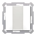 MDT - Tastiera KNX  55 SERIE.02, 2 tasti, bianco opaco