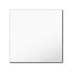MDT - Copertura tastiera Light55 Basic 1 tasto.,bianco lucido,neutro