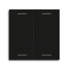 MDT - Copertura tastiera Light55 2 tasti.,nero opaco, neutro
