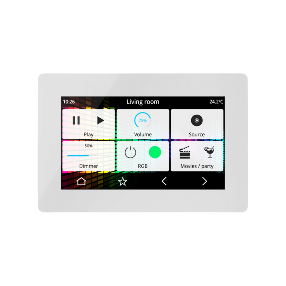 MDT - Touch screen KNX 4,3 IP",bianco