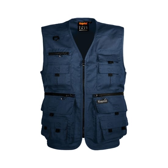 KAPRIOL - GILET MULTITASCHE BLU XXL