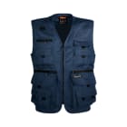 KAPRIOL - GILET MULTITASCHE BLU XXL