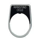 NEW ELFIN - TARGHETTA 'RIPRISTINO CICLO'