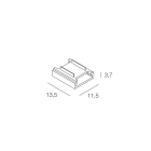 NOVALUX - strip led connettore strip 238 240 led 10 pezzi connettore strip strip lineare 10 pezzi