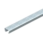 OBO BETTERMANN - Profilato slot 16,5 mm 2000x35x18 acciaio non trattato A.