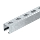 OBO BETTERMANN - Profilato a C asolata, foro 22mm 3000x41x41 Acciaio zincato in continuo.