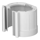 OBO BETTERMANN - 129 TB PG36 BOCCOLA TERMINALE SEPARABILE MANICOTTO TUBO FILETTATURA POLIETILENE GRIGIO CHIARO RAL 7035.