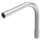 OBO BETTERMANN - Curva tubo alluminio senza filetto diametro 50mm lega alluminio.