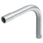 OBO BETTERMANN - Curva tubo alluminio M50x1,5 con filettatura, resistente e leggera, ideale per varie applicazioni industriali.