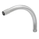 OBO BETTERMANN - Curva tubo filettata SBNM16 con manicotto M16x1,5 in Acciaio zincato a caldo per immersione.