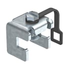 OBO BETTERMANN - Morsetto terminale per piastra equipotenziale 30mm in acciaio zincato galvanicamente 1801 RK30.