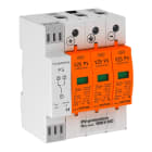 OBO BETTERMANN - Limitatore sovratensione V25 3 poli per impianti PV + RS 900V DC.