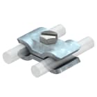 OBO BETTERMANN - Morsetto parallelo 10-20mm acciaio zincato caldo immersione 259AFT.