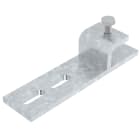 OBO BETTERMANN - Dispositivo di fissaggio BFK 153 33 per spessori fino a 20 mm in acciaio zincato a caldo per immersione.