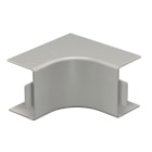 OBO BETTERMANN - Coperchio angolo interno 40x60mm in Polivinilcloruro grigio pietra RAL 7030 WD HI40060GR.