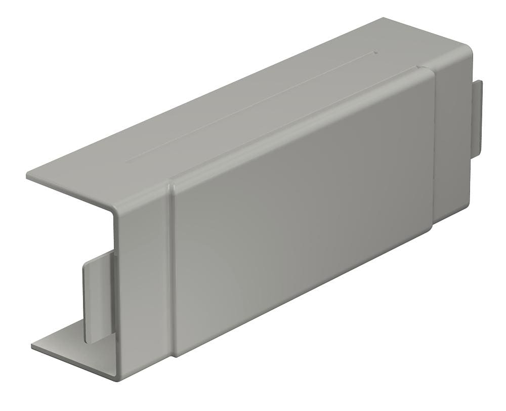 OBO BETTERMANN - Coperchio derivazione a T 40x60mm in Polivinilcloruro grigio pietra RAL 7030 WD HK40060GR.