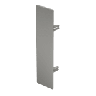 OBO BETTERMANN - Elemento terminale 60x230mm in Polivinilcloruro grigio pietra RAL 7030 WD HE60230GR.