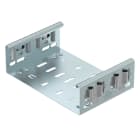 OBO BETTERMANN - FVM 620 DD connettore lineare rapido 60x200 acciaio zincatura nastro Double Dip zinco alluminio.