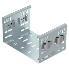 OBO BETTERMANN - FVM 160 DD connettore lineare rapido 110x600 acciaio zincatura nastro Double Dip zinco alluminio.