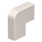 OBO BETTERMANN - Coperchio angolo piano 10x20mm in Polivinilcloruro bianco crema RAL 9001 WDHF10020CW.