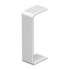 OBO BETTERMANN - Coprigiunto 20x50mm in Polivinilcloruro bianco RAL 9010 per giunti WDK HS20050RW.