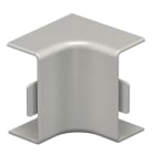 OBO BETTERMANN - Coperchio angolo interno 15x40mm Polivinilcloruro grigio pietra RAL 7030 WD HI15040GR.