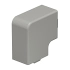 OBO BETTERMANN - Coperchio angolo piano 30x45mm Polivinilcloruro grigio pietra RAL 7030 WDHF30045GR.