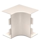 OBO BETTERMANN - Coperchio angolo interno 60x130mm in Polivinilcloruro bianco crema RAL 9001.