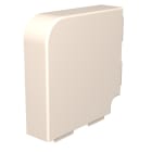 OBO BETTERMANN - Coperchio angolo piano 60x210mm in Polivinilcloruro bianco crema RAL 9001.