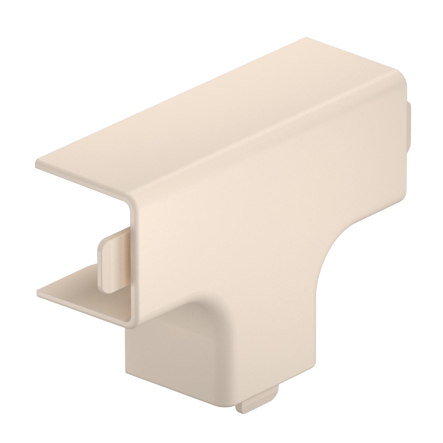 OBO BETTERMANN - Coperchio derivazione a T 20x20mm in Polivinilcloruro bianco crema RAL 9001.