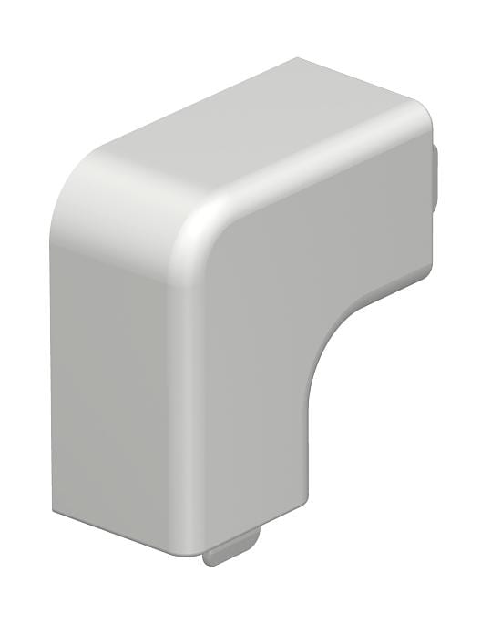 OBO BETTERMANN - Coperchio angolo piano halogen-free 20x20mm in Policarbonato/acrilnitrile butadiene stirolo grigio chiaro RAL 7035.
