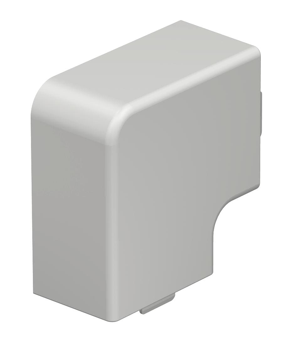 OBO BETTERMANN - Coperchio angolo piano 30x45mm in Polivinilcloruro grigio chiaro RAL 7035 WD HF30045LGR.