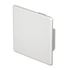OBO BETTERMANN - Elemento terminale 60x60mm in polivinilcloruro grigio chiaro RAL 7035 per WDK HE60060LGR.