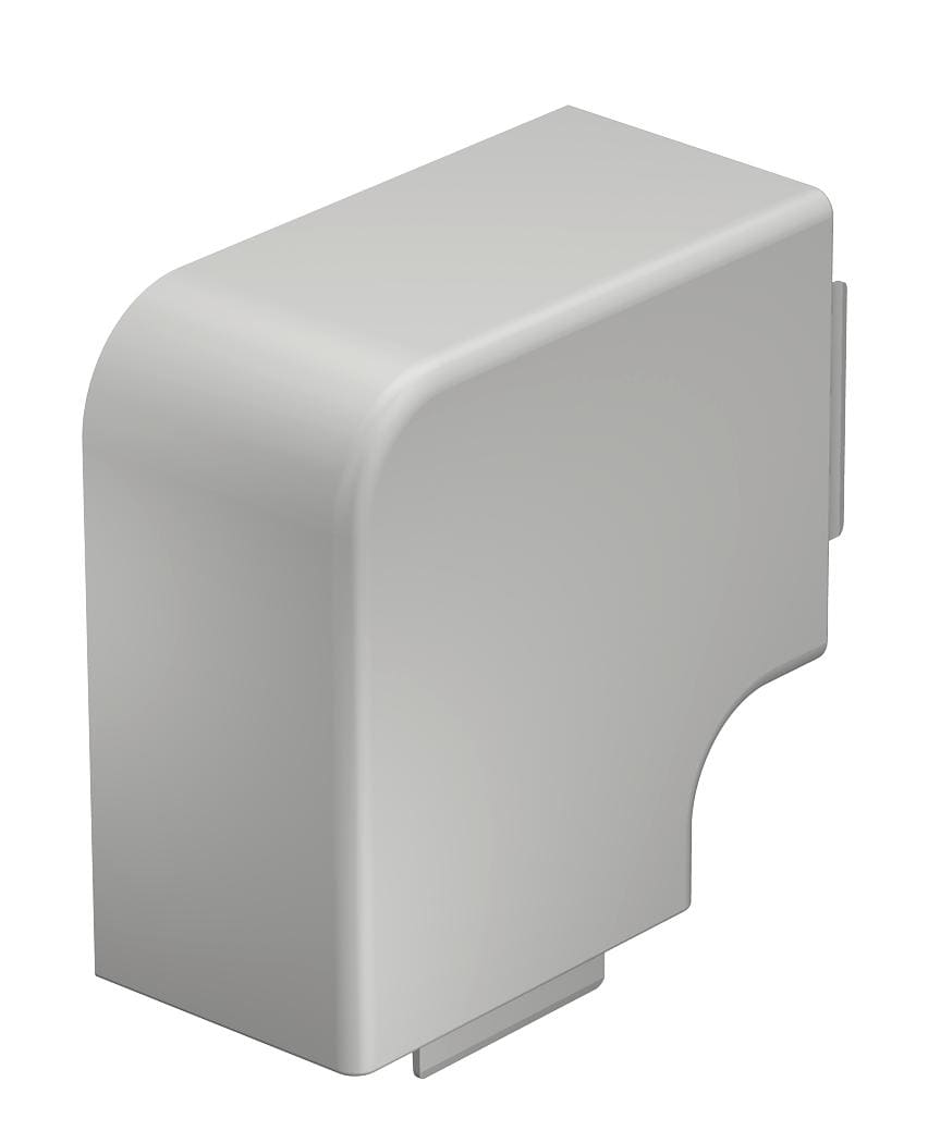 OBO BETTERMANN - Coperchio angolo piano 60x90mm in Polivinilcloruro bianco RAL 9010.
